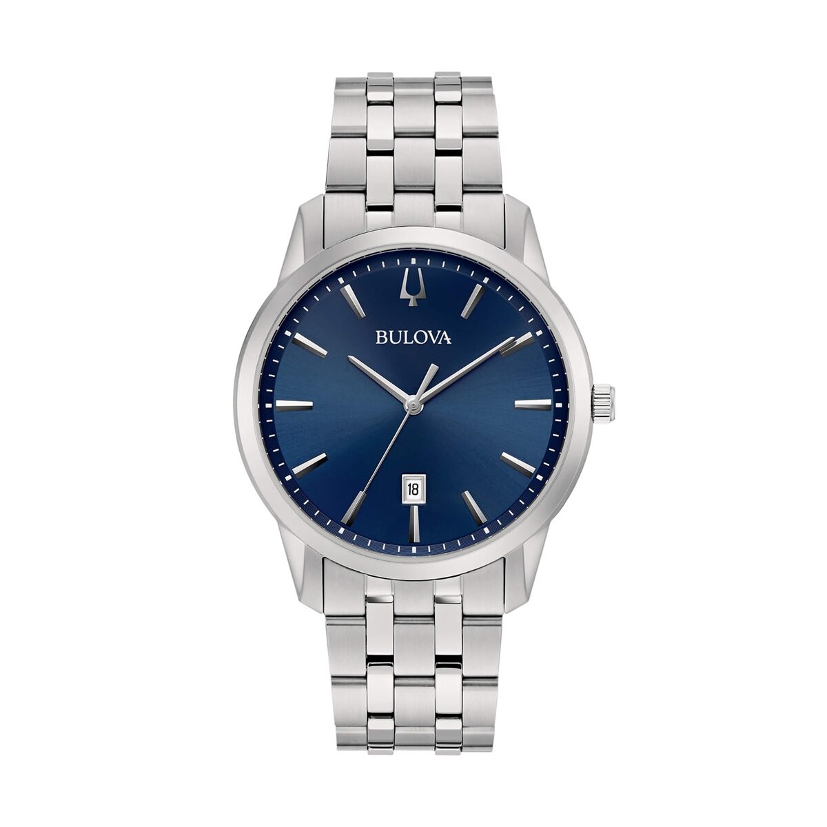 Herrklocka Bulova 96B338 Silvrig
