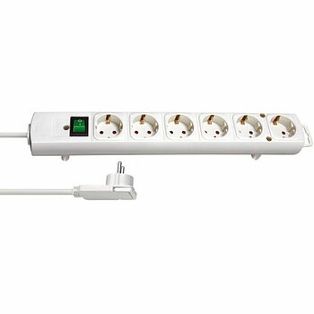 Förgreningslist 6 Tomas med Brytare Brennenstuhl Comfort-Line Plus 3600 W (2 m)