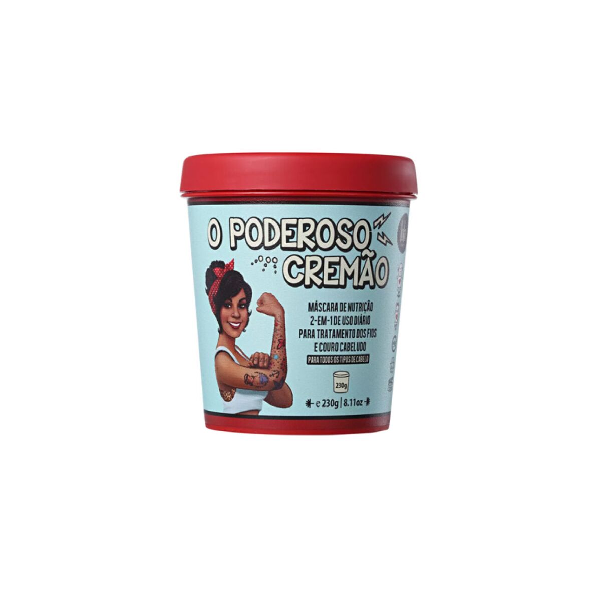 Hårinpackning Lola Cosmetics O Poderoso Mascarilla 230 g