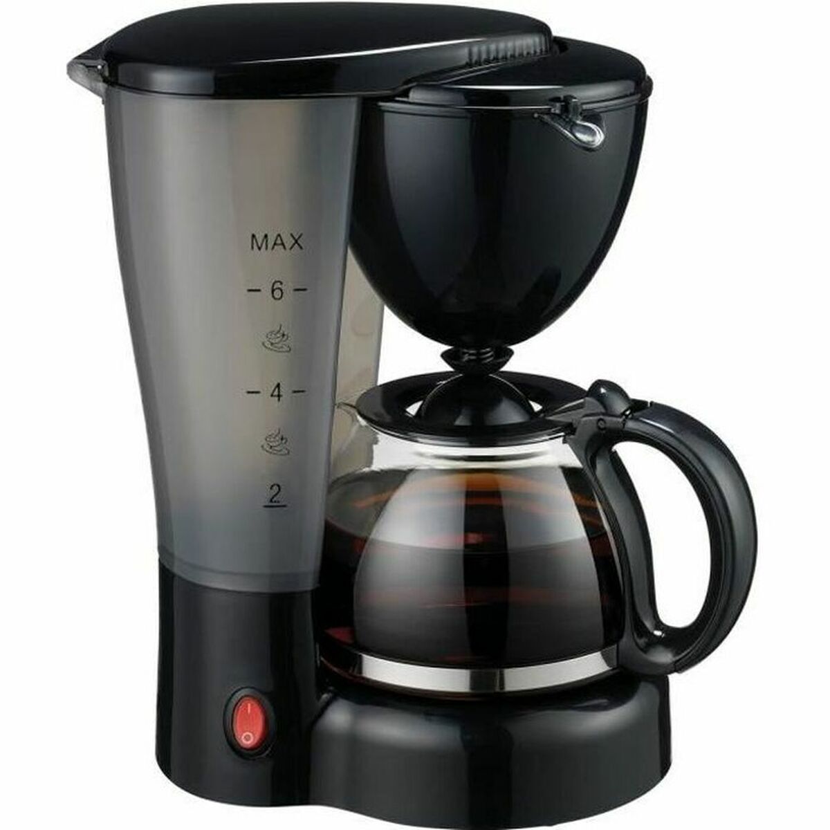 Kaffebryggare HTC EQUIPEMENT 220611 Svart 235 W 6 Koppar - 2