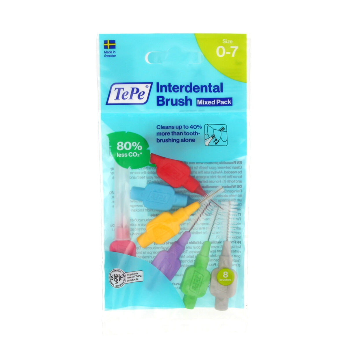 Interdentala borstar Tepe Multicolour (8 Delar) - 8