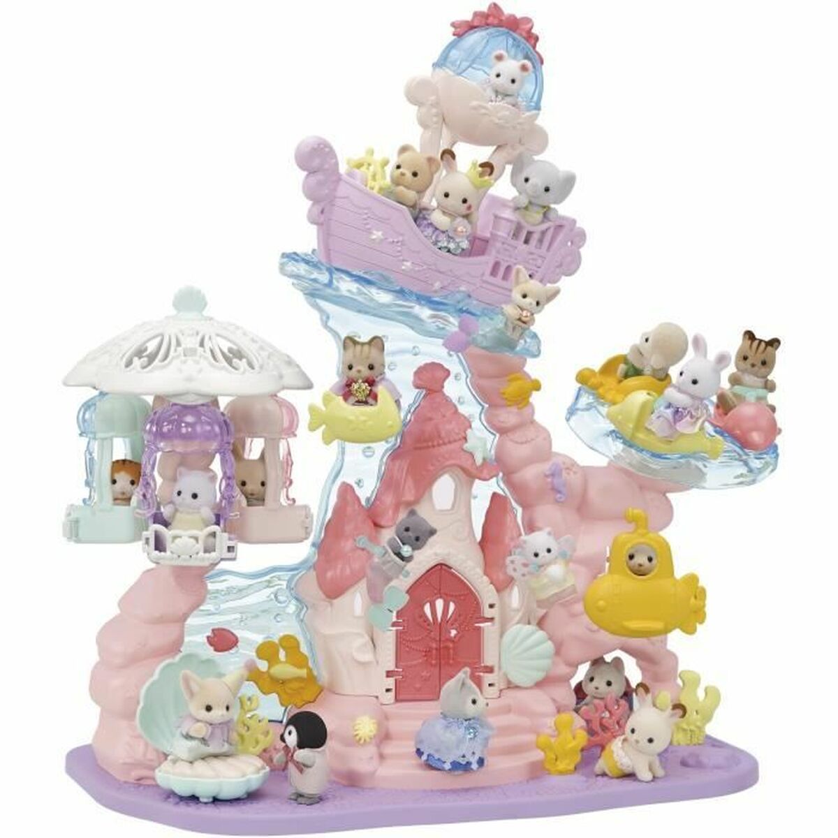Leksakspaket Sylvanian Families Babie Mermaid Castle Plast - 5
