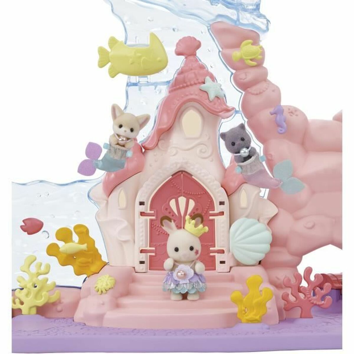 Leksakspaket Sylvanian Families Babie Mermaid Castle Plast - 3