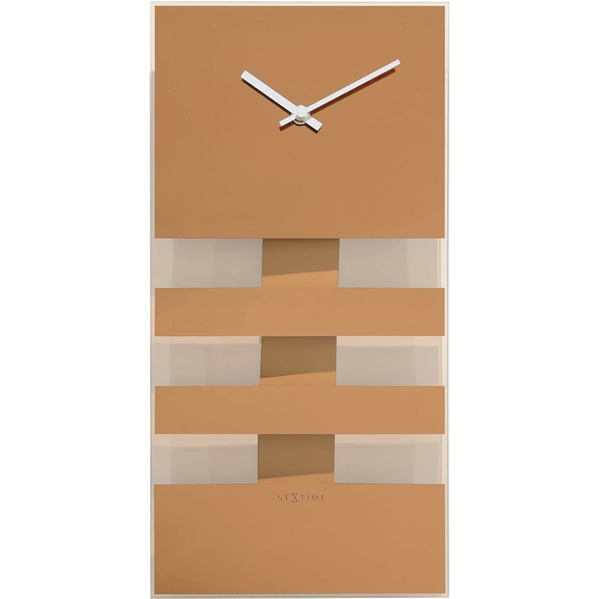 Väggklocka Nextime Gyllene 38 x 19 cm