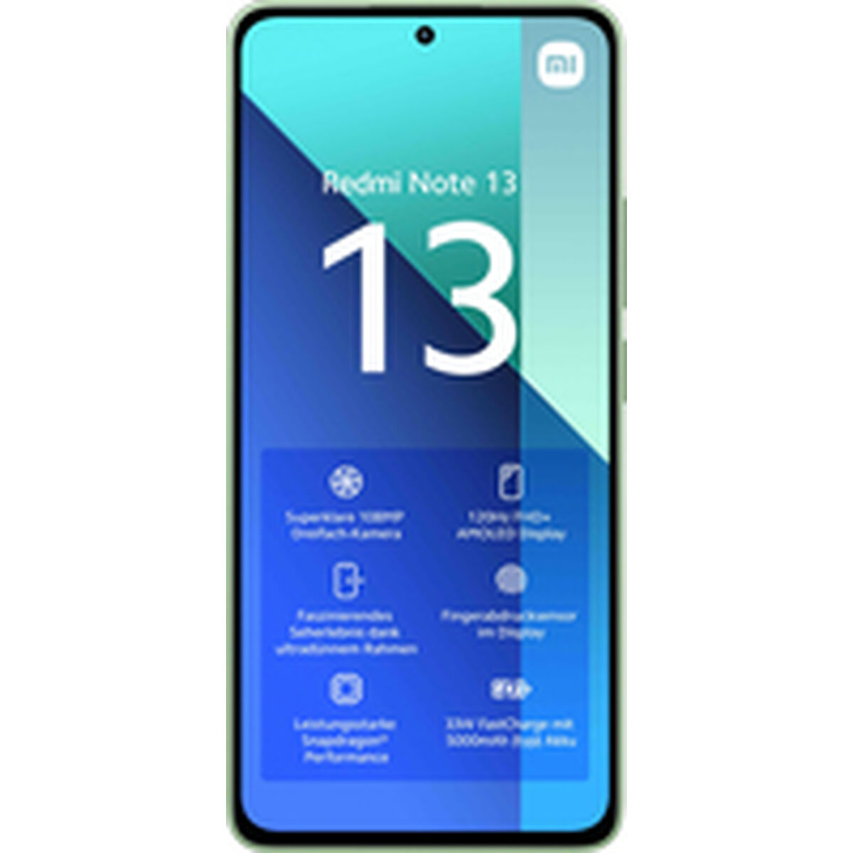 Smartphone Xiaomi REDMI NOTE 13 6,67" Snapdragon 685 6 GB RAM 128 GB Grön Mint mint green - 7