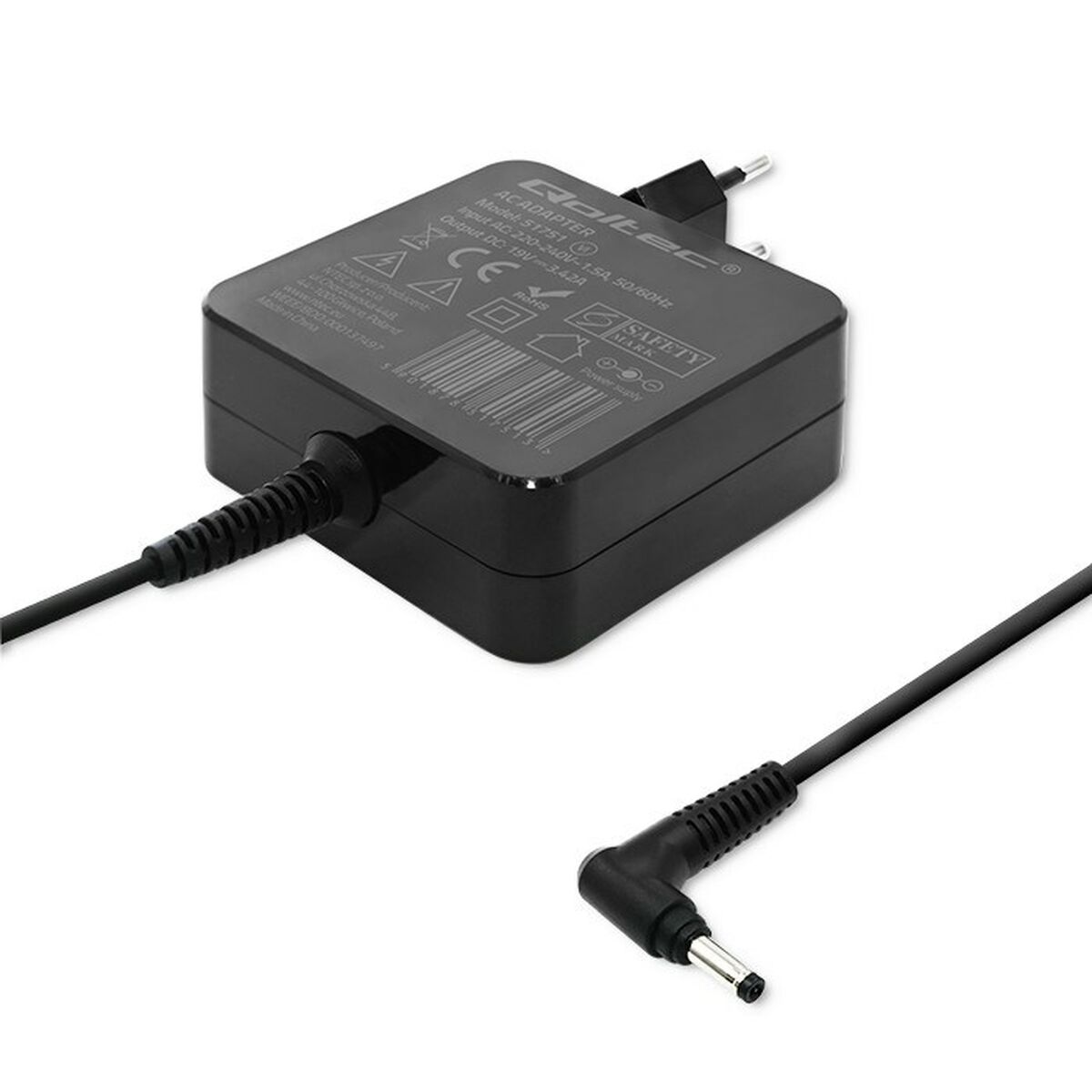 Laptopladdare Qoltec 51751 65 W - 6