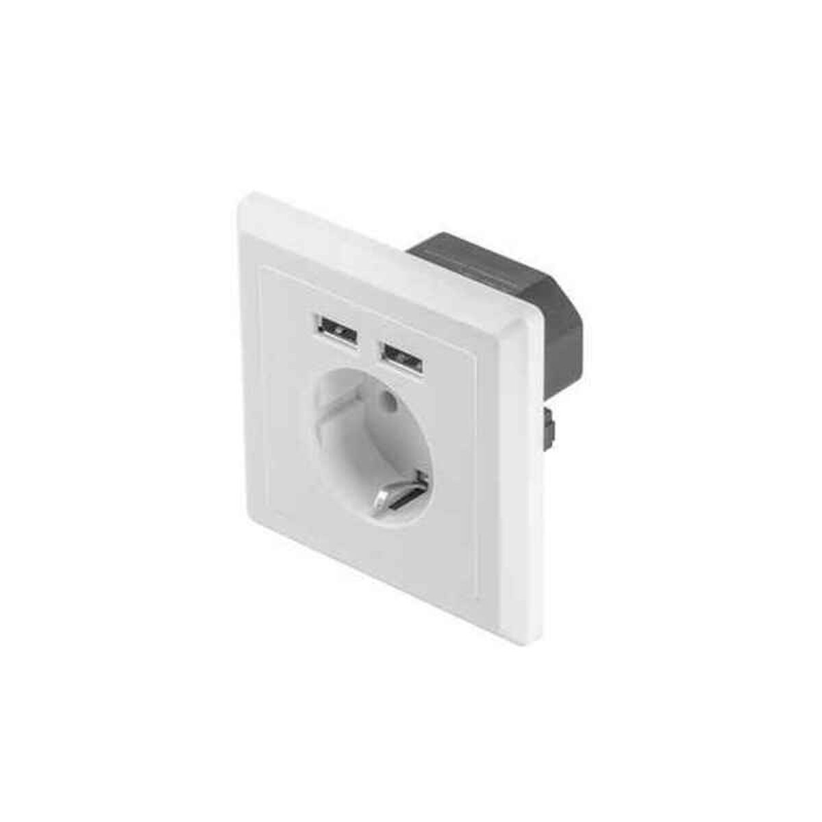Elkontakt Lanberg AC-WS01-USB2-F - 2