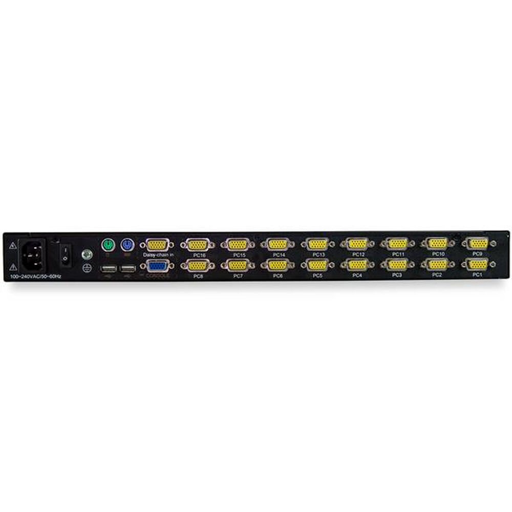 KVM-Brytare Startech RKCONS1716K - 2