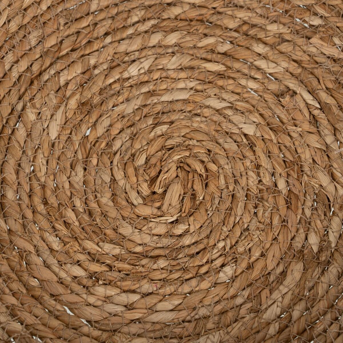 Bordsdekoration Naturell Naturliga fibrer 31 x 31 x 7 cm (2 antal) - 8