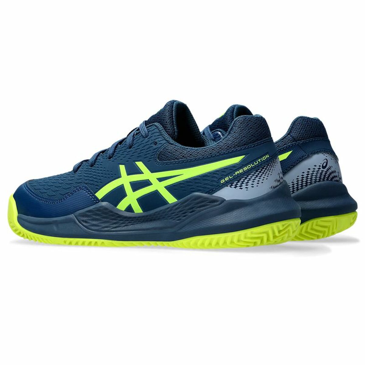 Tennisskor för barn Asics Gel-Resolution 9 Gs Clay Blå - 6
