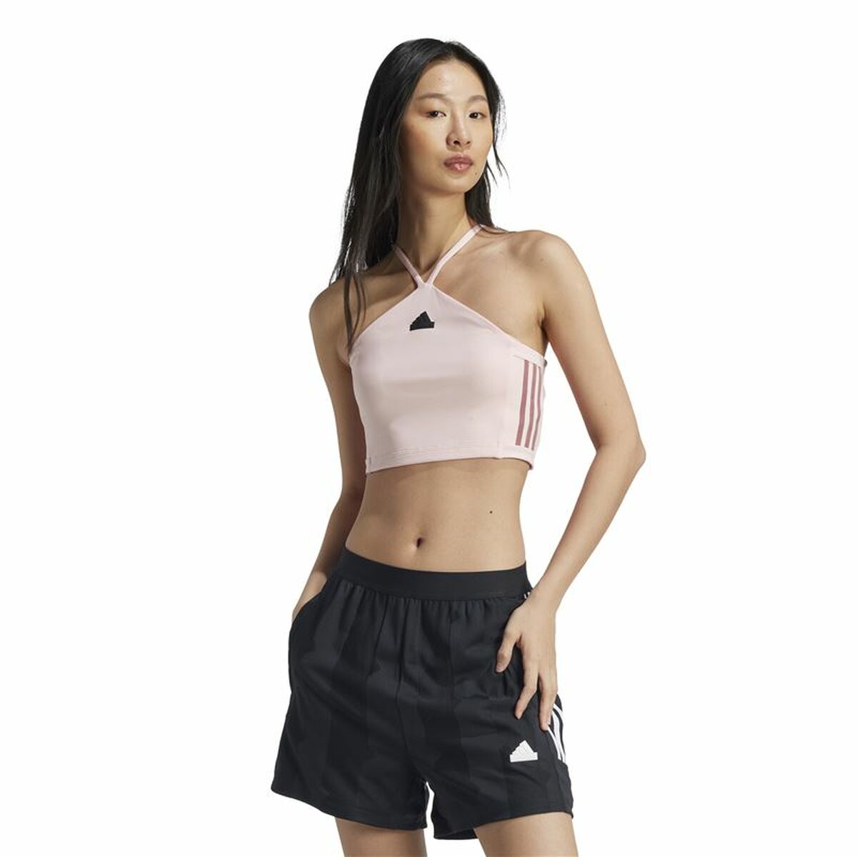 Tanktop, Dam Adidas Tiro Cut Summer Triangle Rosa - 2