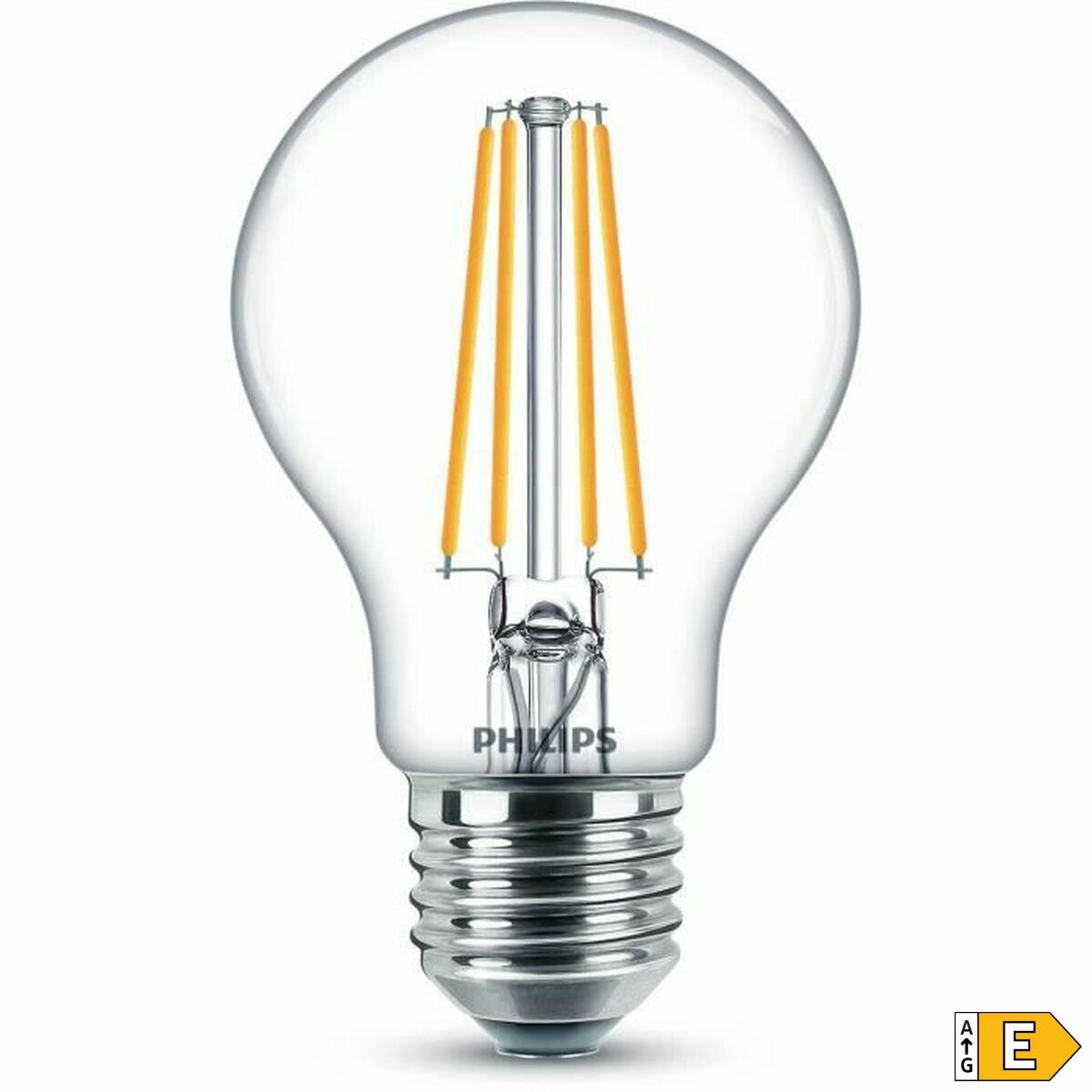 LED-lampa Philips Classic 60 W Vit E E27 (2700 K) (2 antal) - 4