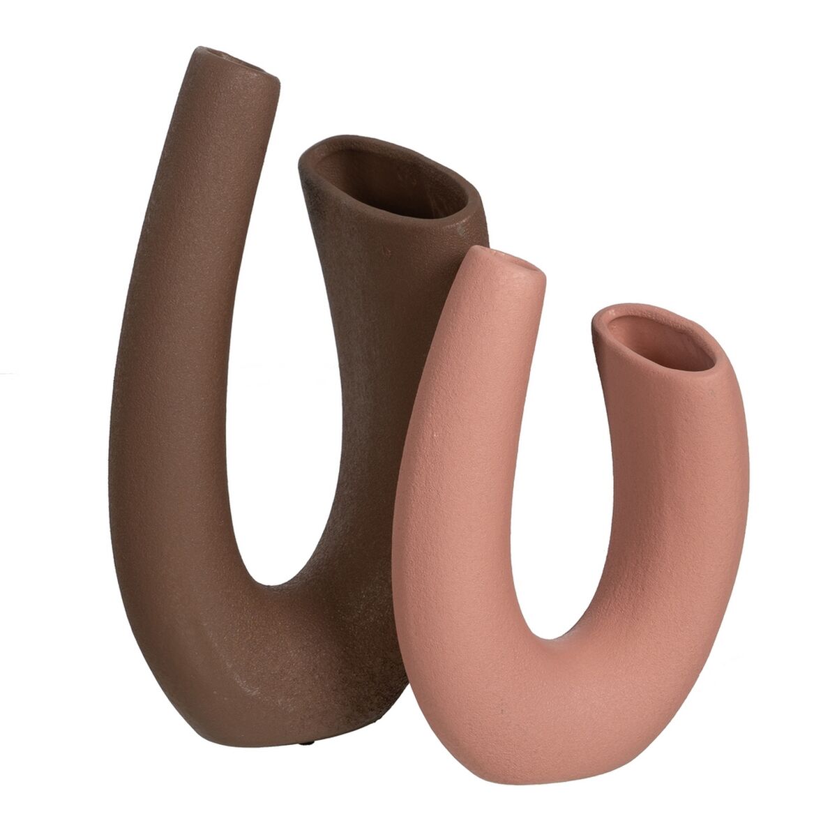 Vas Brun Keramik 22 x 19 x 43 cm - 2