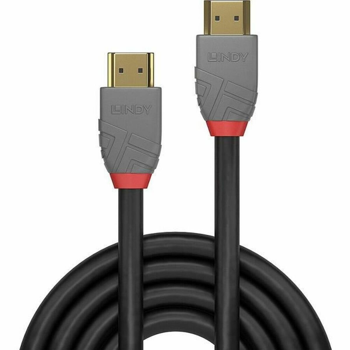 Kabel HDMI LINDY 2 m Svart - 3
