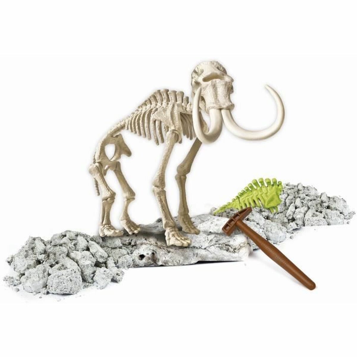 Vetenskapsspel Clementoni Archéo Ludic Mammoth Fluorescerande - 9