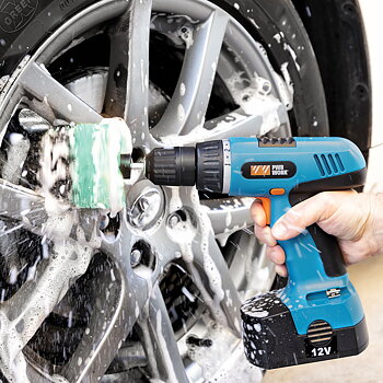 Set med rengöringsborstar för borr Cyclean InnovaGoods 3 Delar