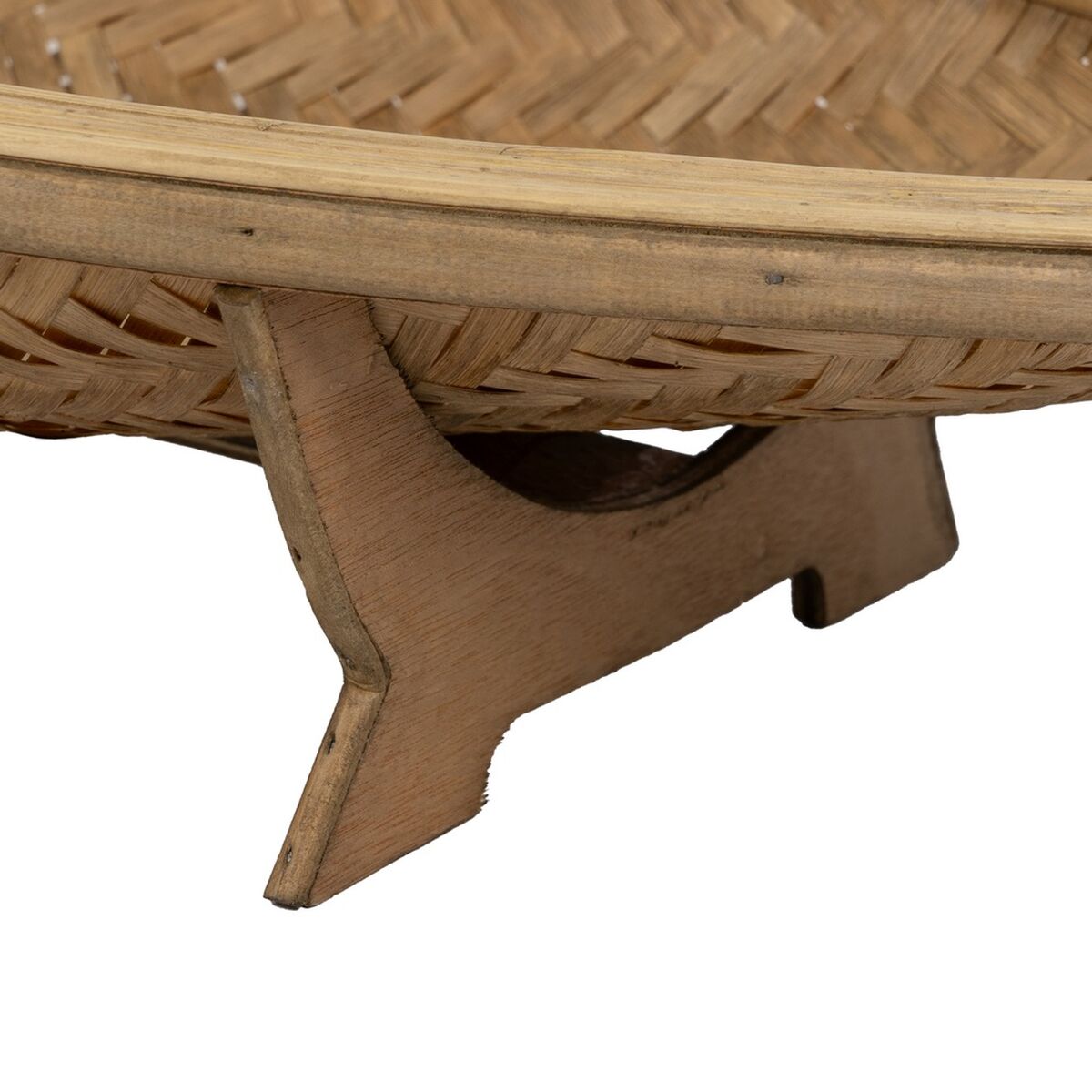 Bordsdekoration Beige Bambu 70 x 30 x 11 cm (2 antal) - 4