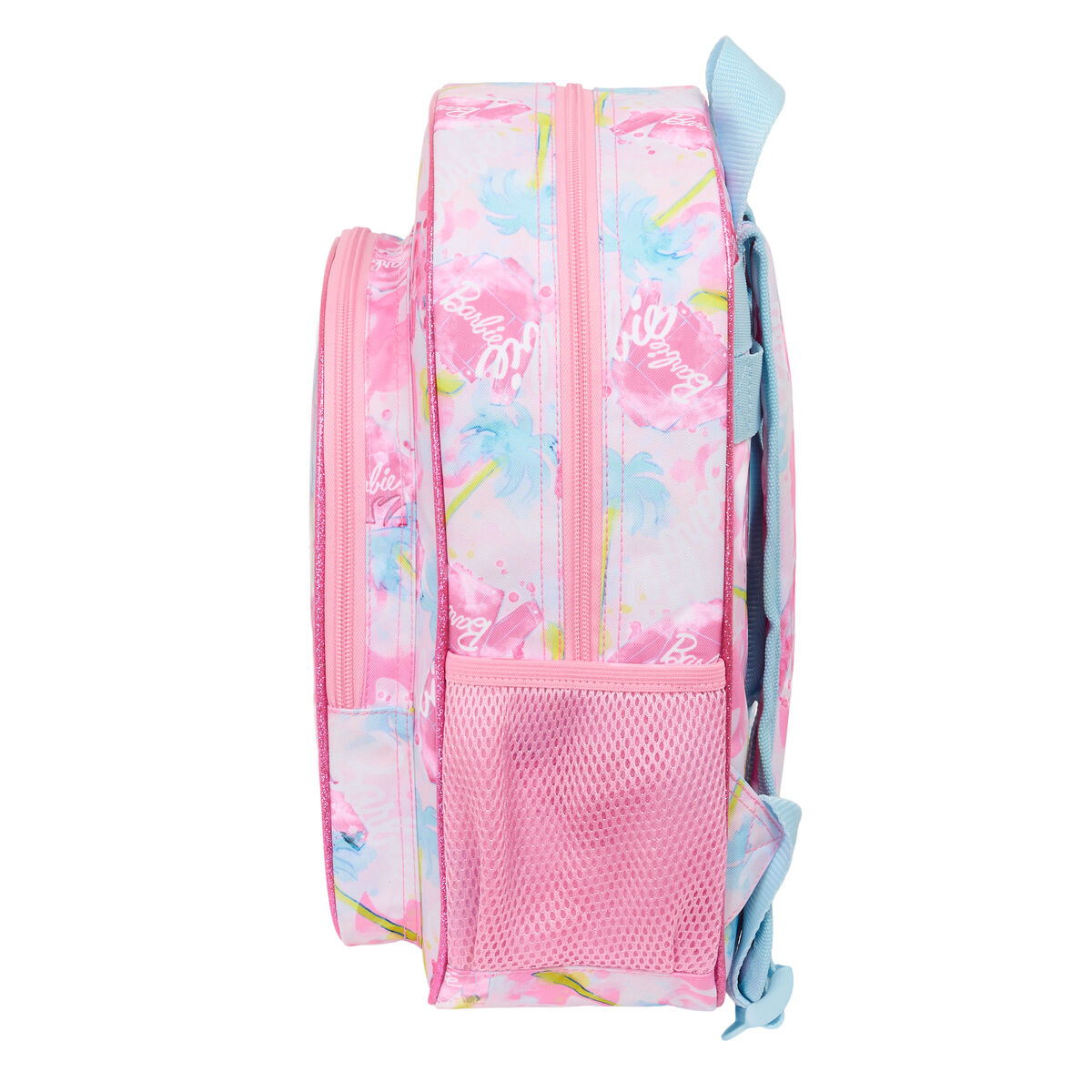Skolryggsäck Barbie Painterly Rosa Himmelsblå 26 x 34 x 11 cm - 2