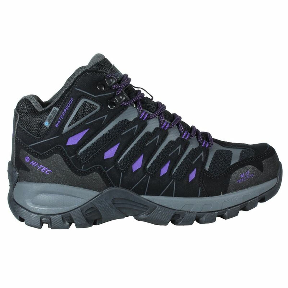 Vandring stövlar Hi-Tec Corzo Mid Waterproof Svart