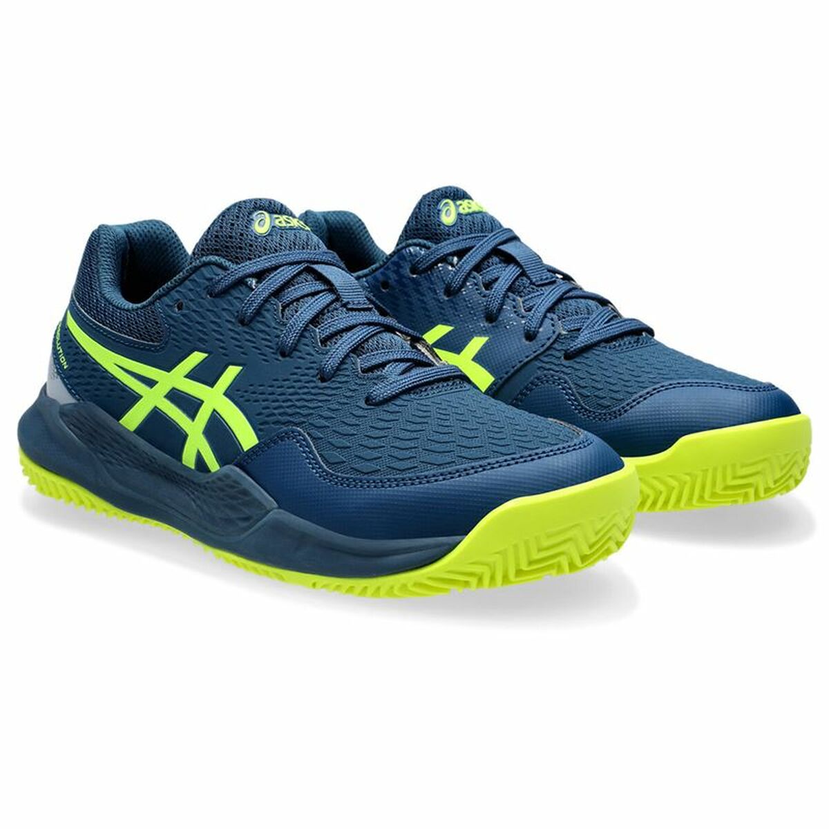 Tennisskor för barn Asics Gel-Resolution 9 Gs Clay Blå - 5