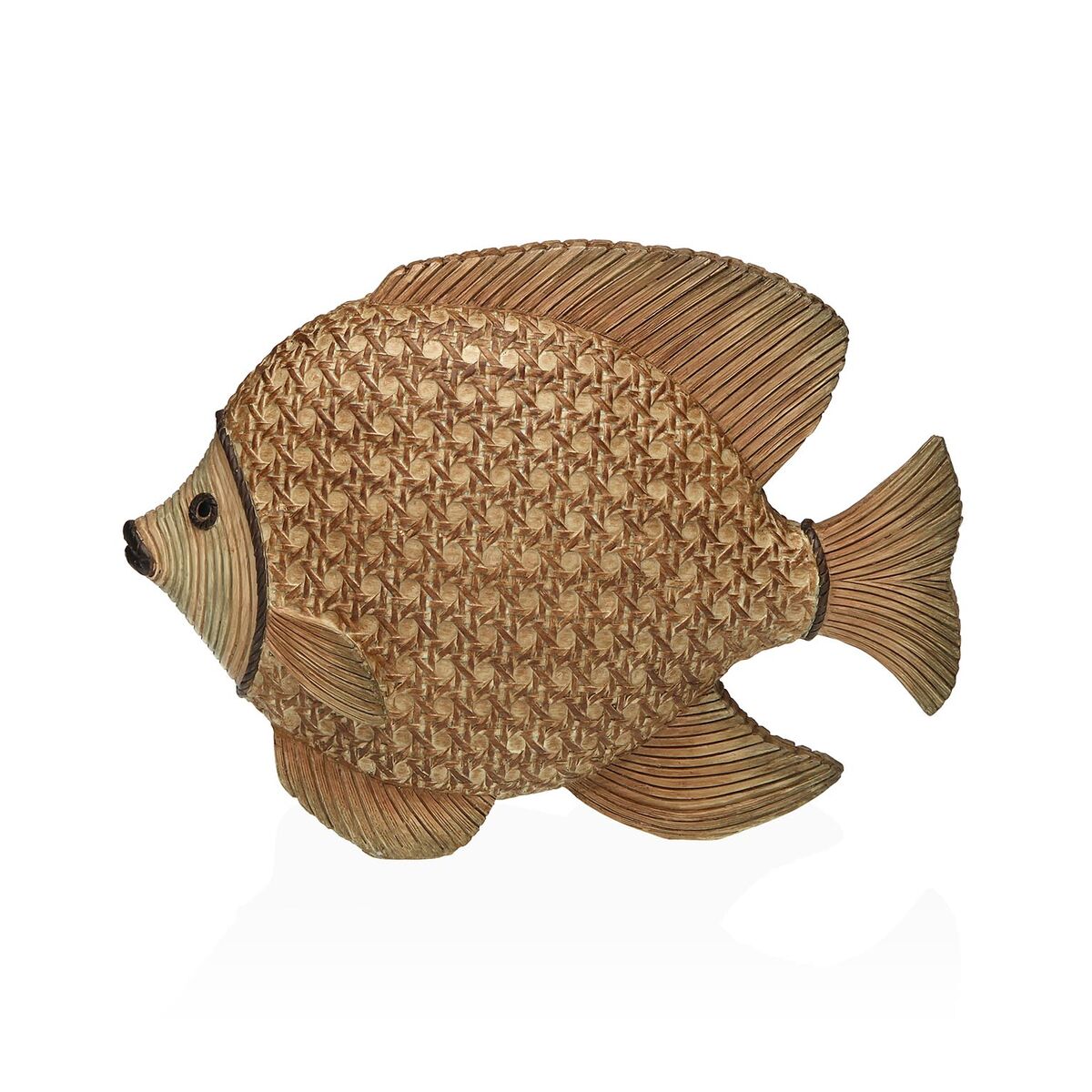 Prydnadsfigur Versa Fisk 17 x 14 x 29,5 cm
