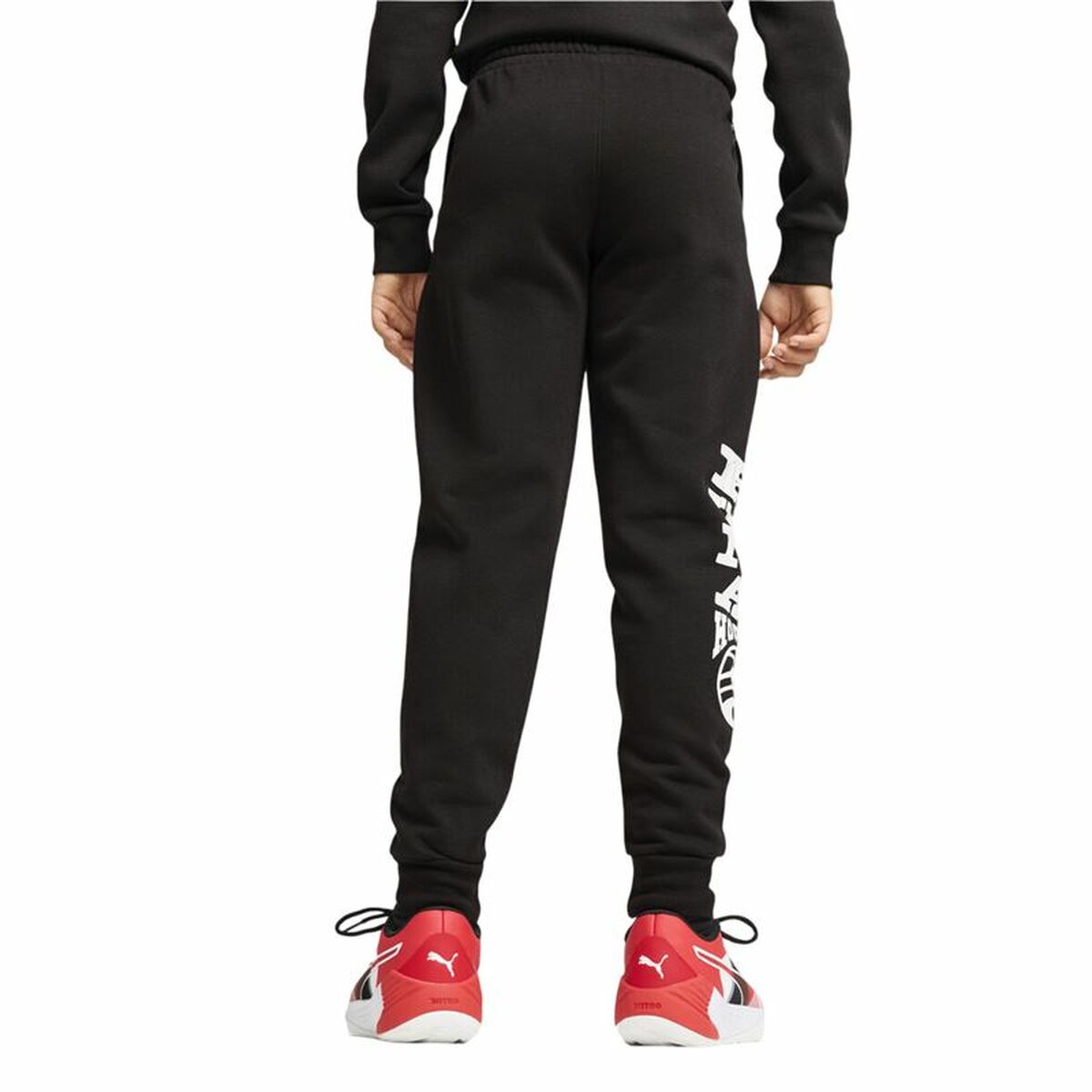 Sportshorts för barn Puma Basketball Blueprint Pants Fl. Infantil Svart - 4