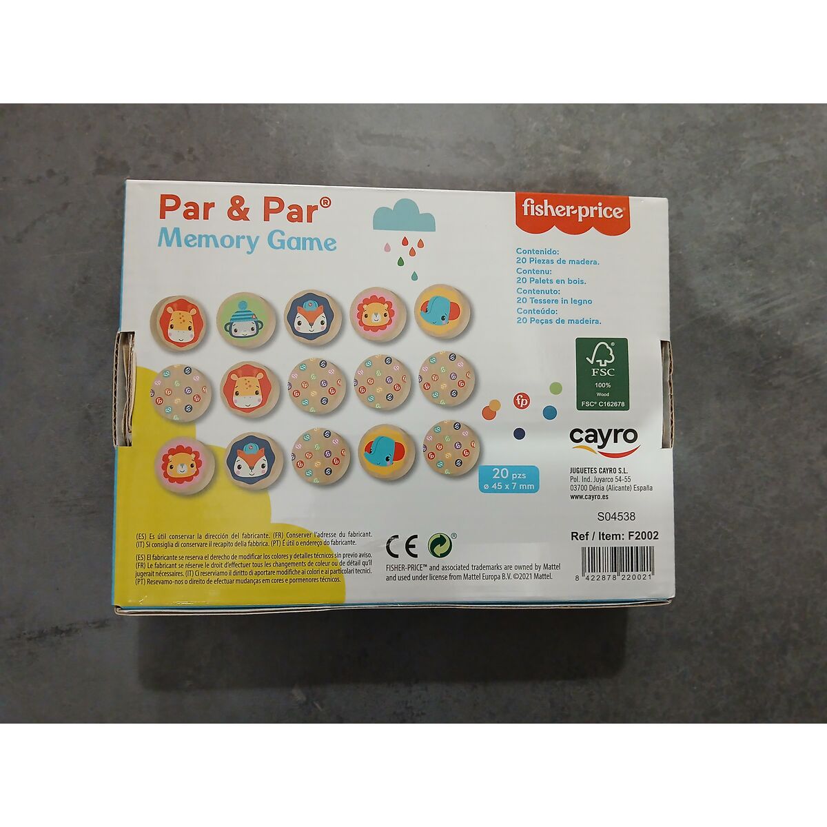 Memory-spel Cayro Par&Par Memory Game - 9