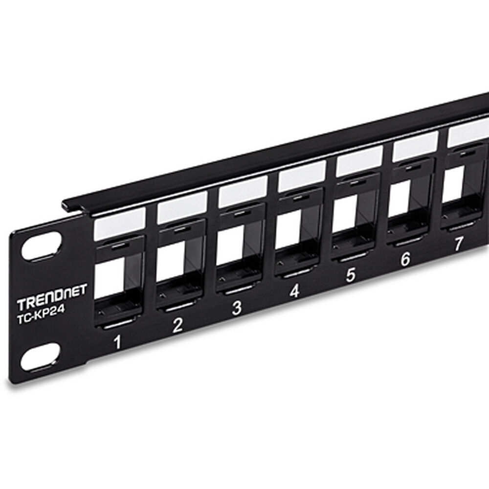 Patchpanel 24 UTP Portar Kategori 5e Trendnet TC-KP24 - 2