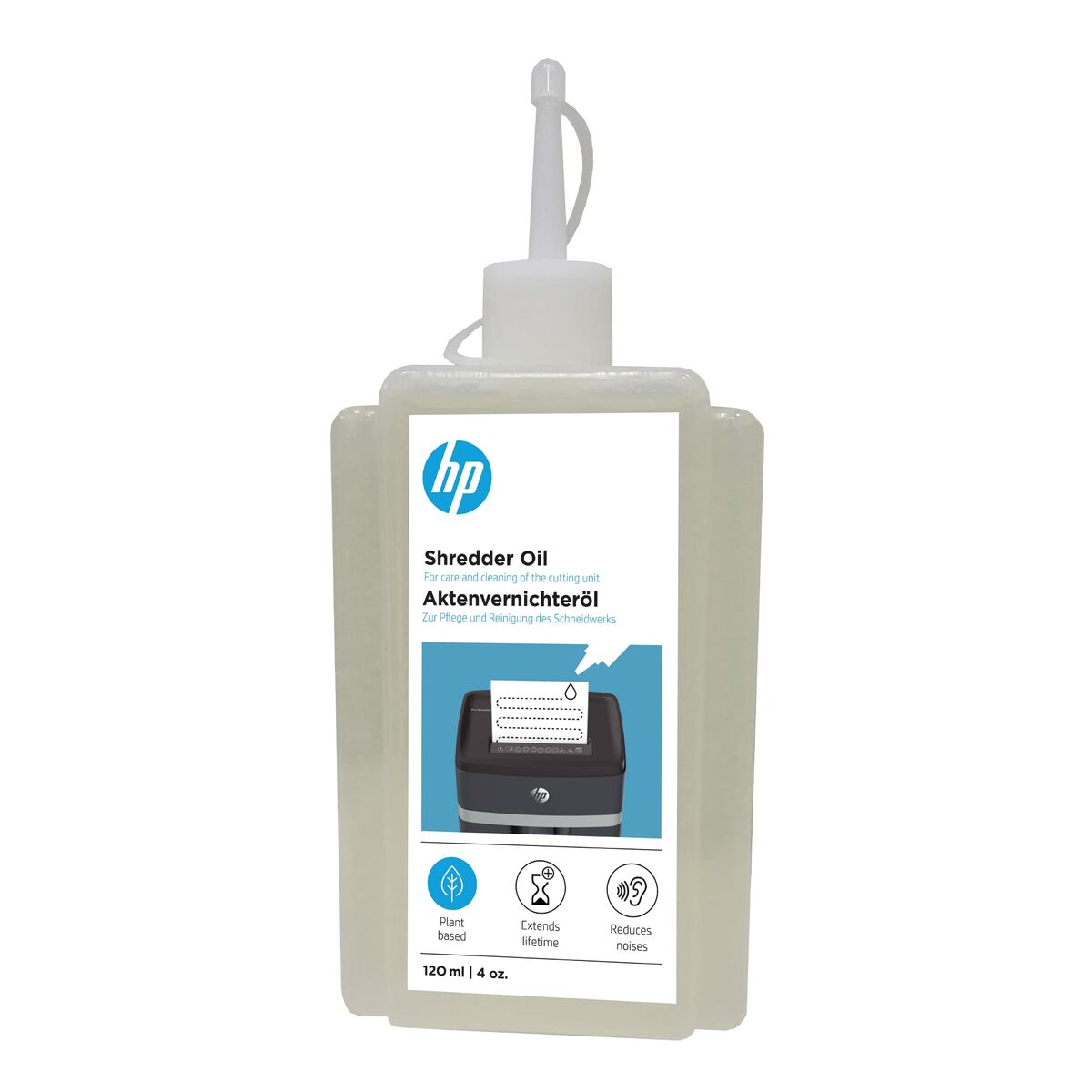 Smörjmedel till dokumentförstörare HP HPO9131OIL120ML 120 ml Dokumentförstörare