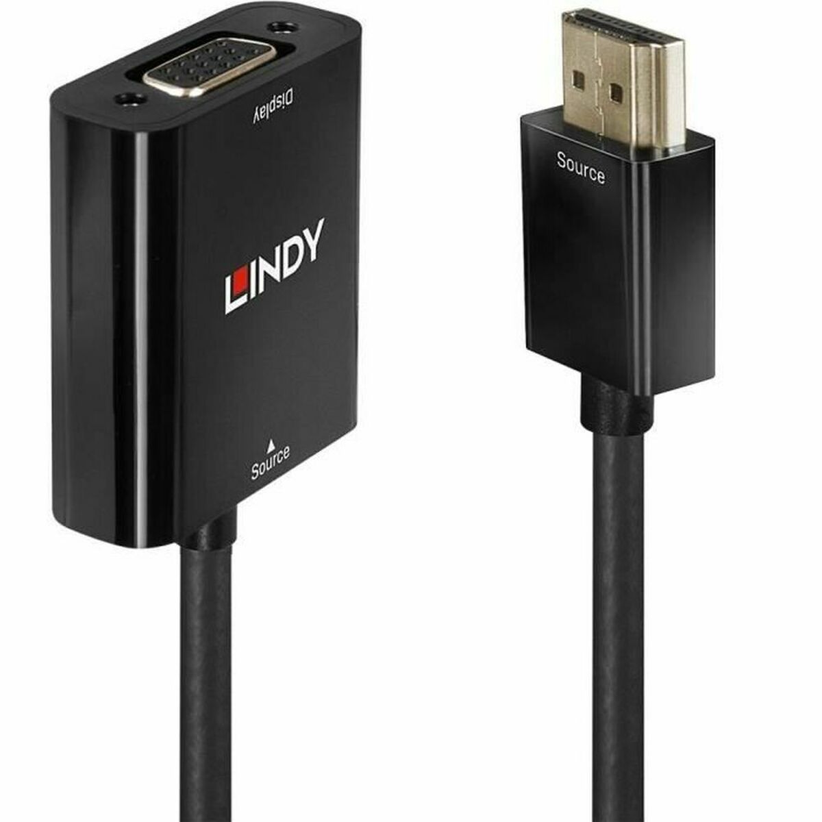 Adapter HDMI till VGA LINDY Svart 10 cm - 2