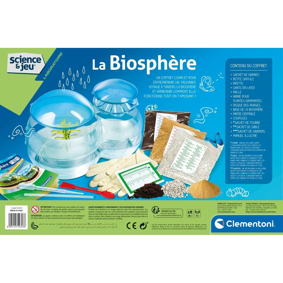 Vetenskapsspel Clementoni The Biosphere - 6