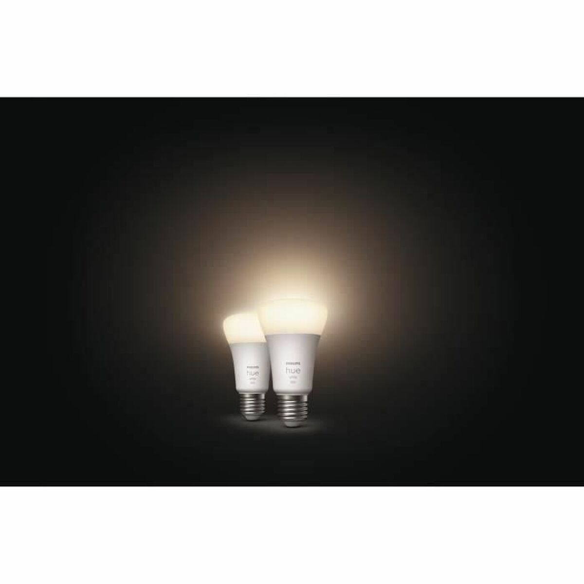 Smart-Lampa Philips 8719514319028 Vit F 60 W 9 W E27 800 lm (2700 K) (2 antal) - 3