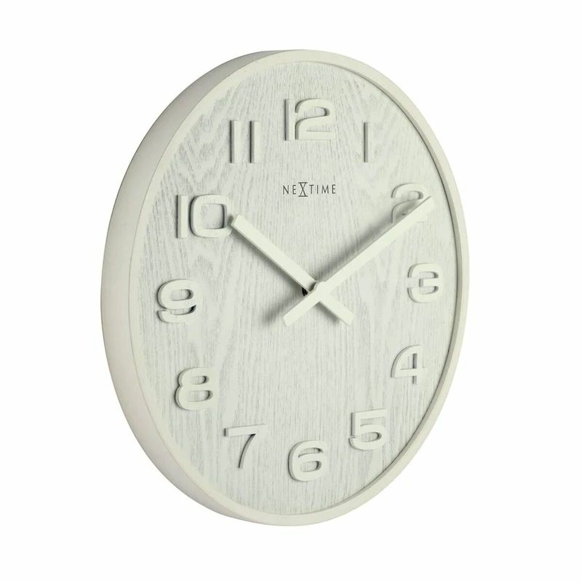 Väggklocka Nextime Vit 35 cm - 3
