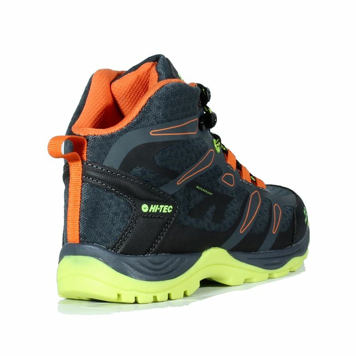 Vandring stövlar Hi-Tec Toubkal Mid Waterproof Svart Ljusgrå - 6