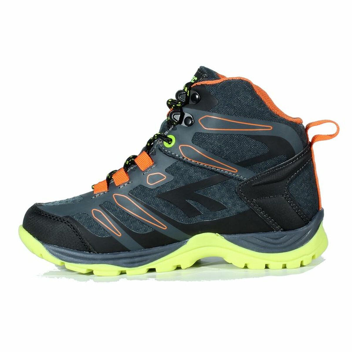 Vandring stövlar Hi-Tec Toubkal Mid Waterproof Svart Ljusgrå - 2