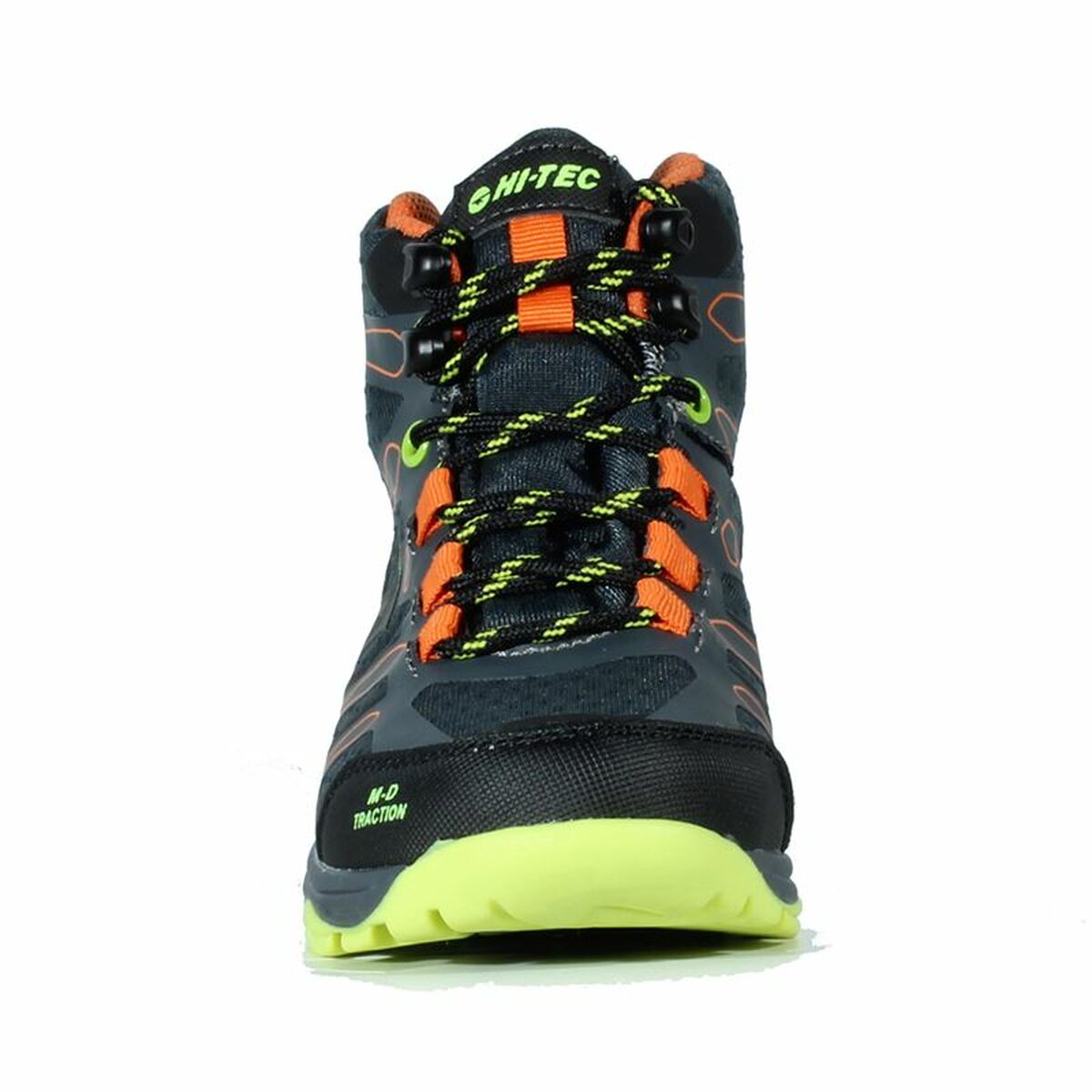 Vandring stövlar Hi-Tec Toubkal Mid Waterproof Svart Ljusgrå - 4