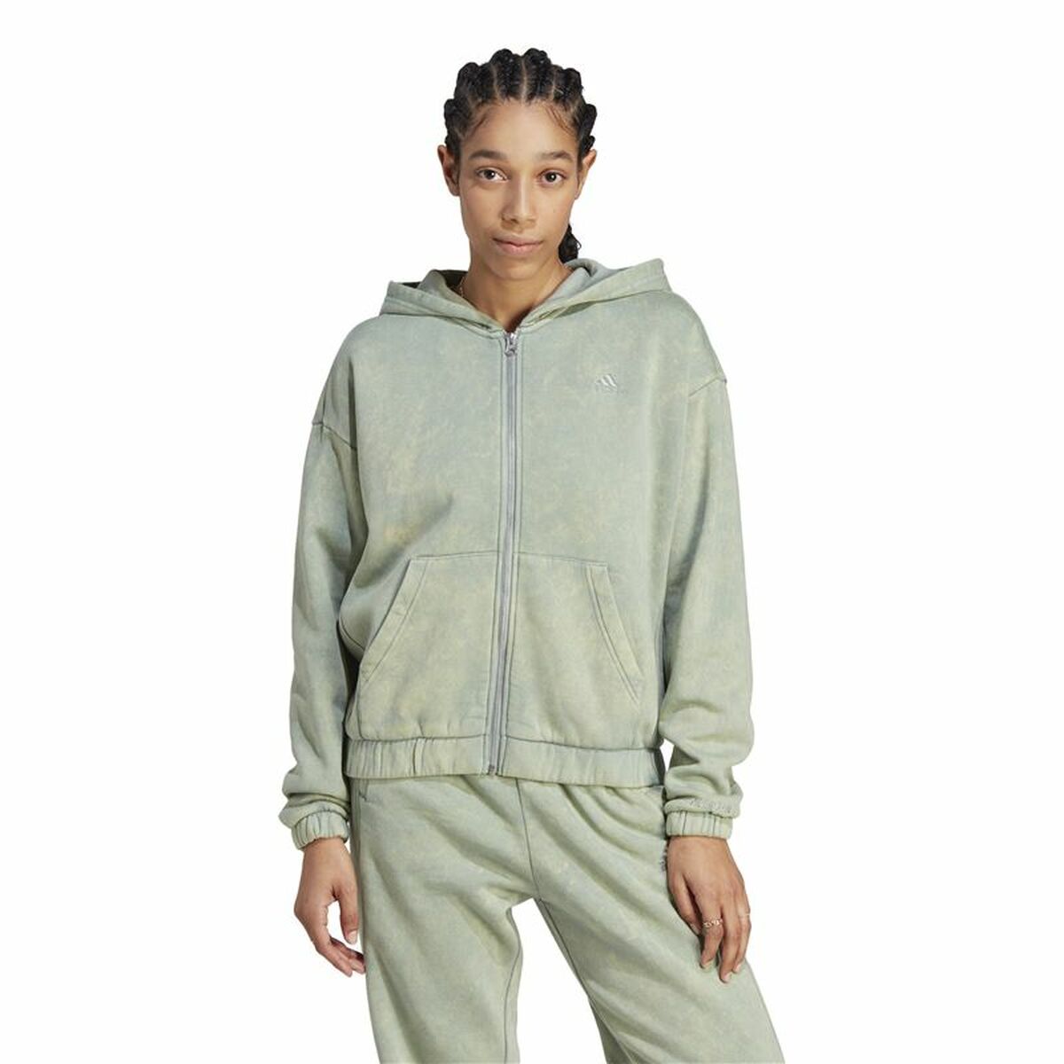 Tröja med huva Dam Adidas All Szn Ws Fz - 2