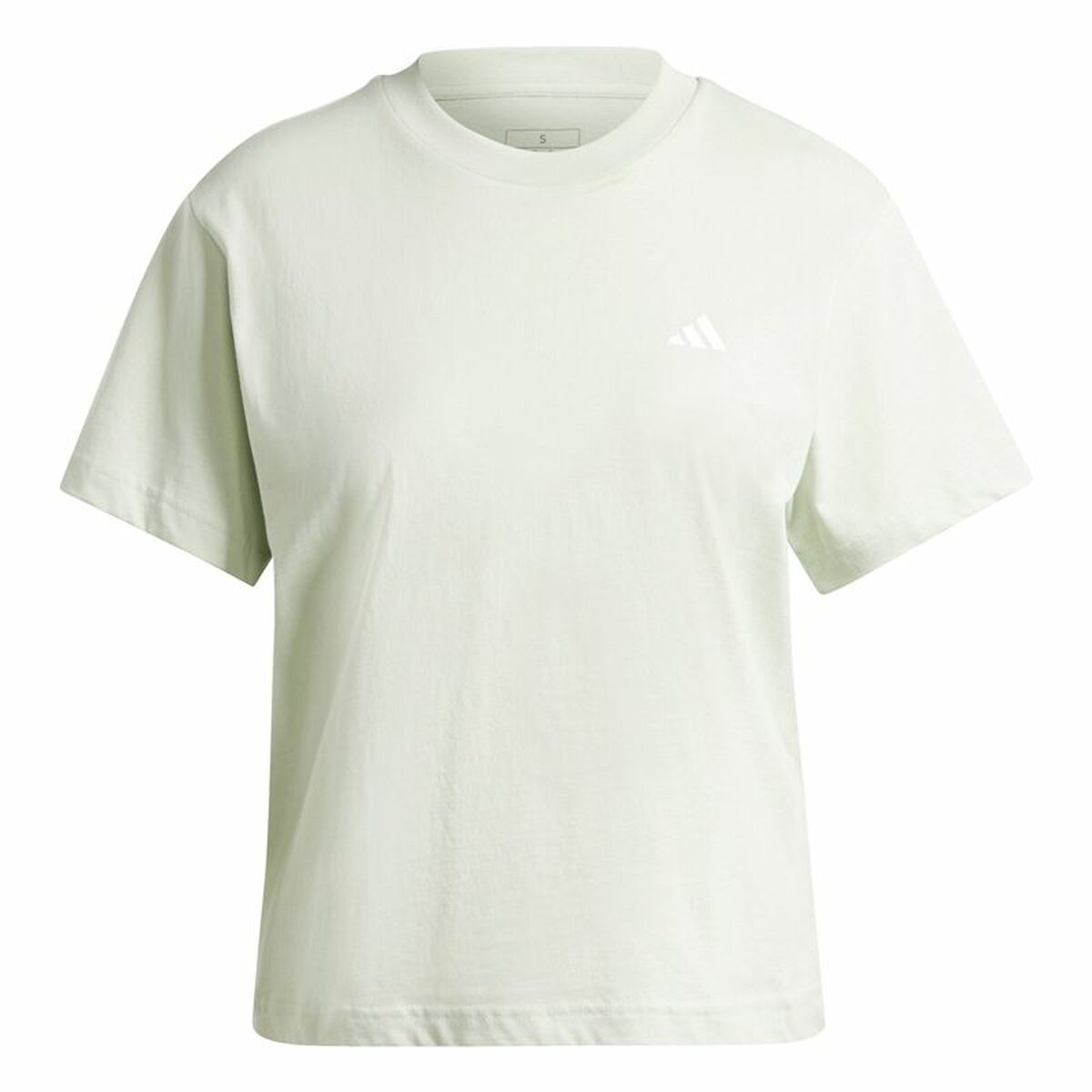 T-shirt med kortärm Dam Adidas Essentials Small Logo Grön