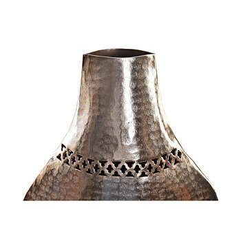 Vas DKD Home Decor Koppar 28 x 11 x 41 cm Gyllene Aluminium Arab stansning (2 antal)