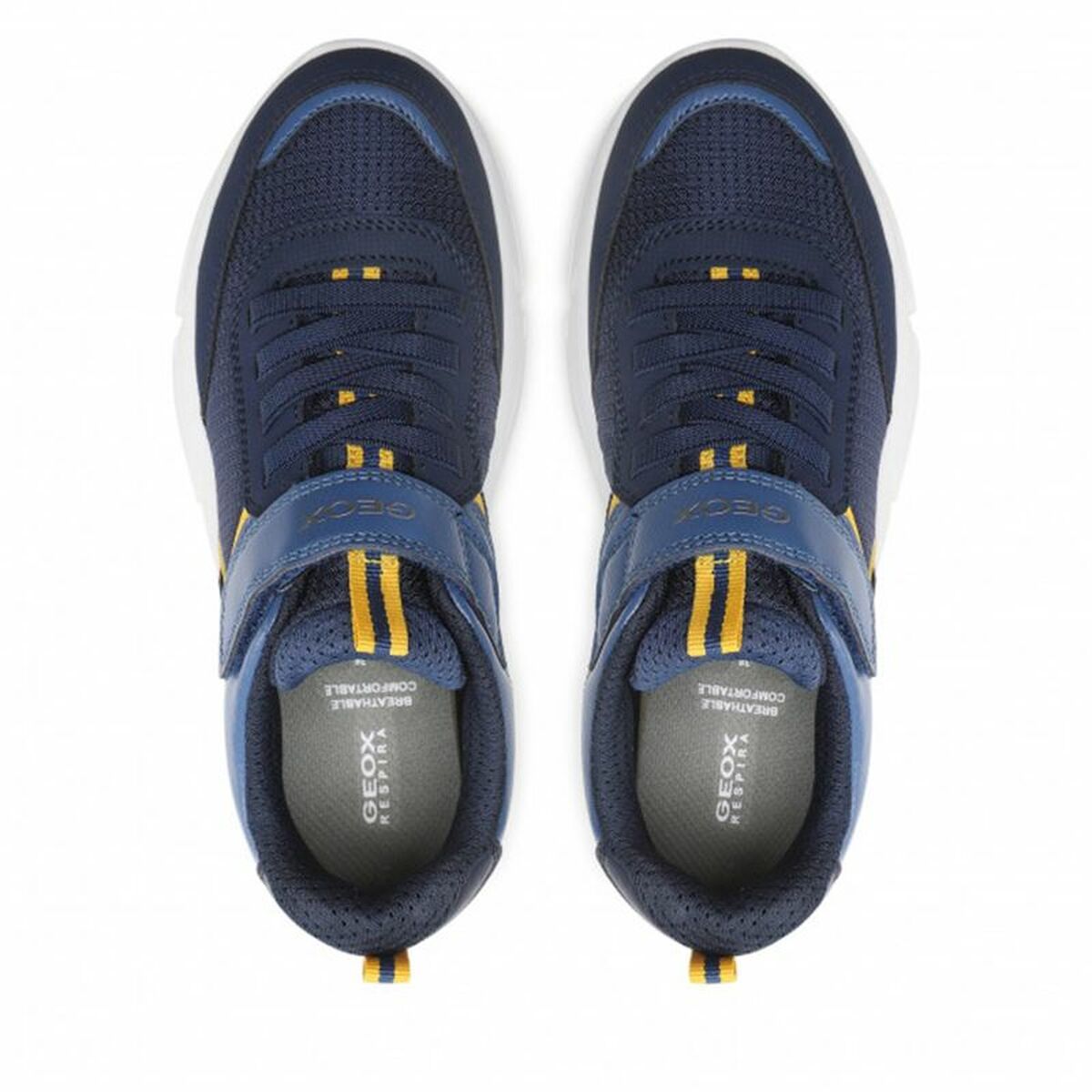 Sportskor för barn Geox J Aril Bungee Marinblå - 7