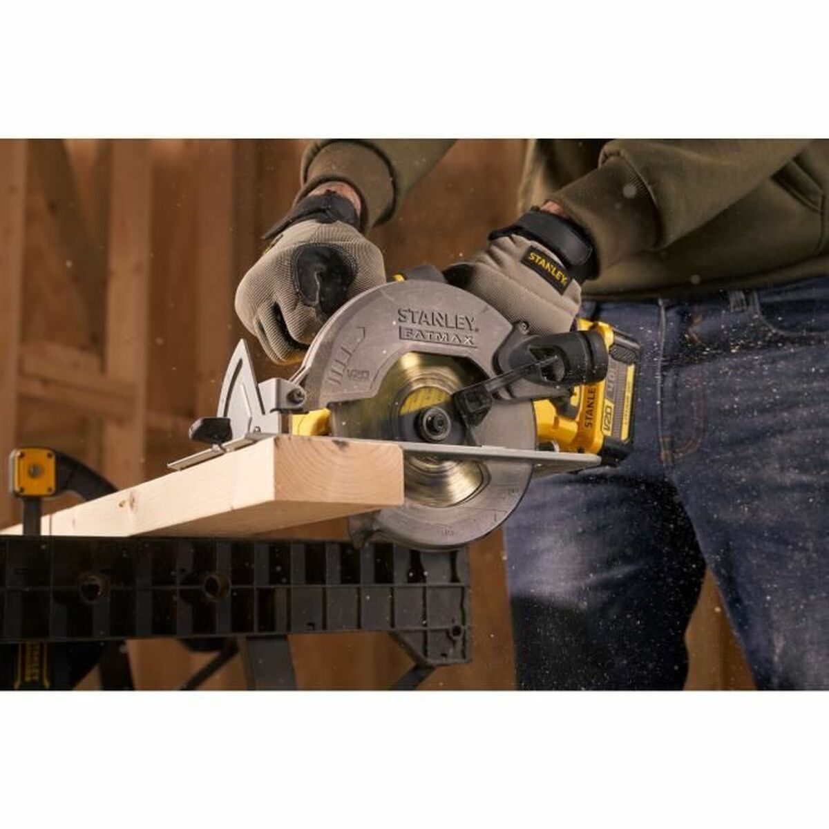 Cirkelsåg Stanley SFMCS500B 18 V - 4