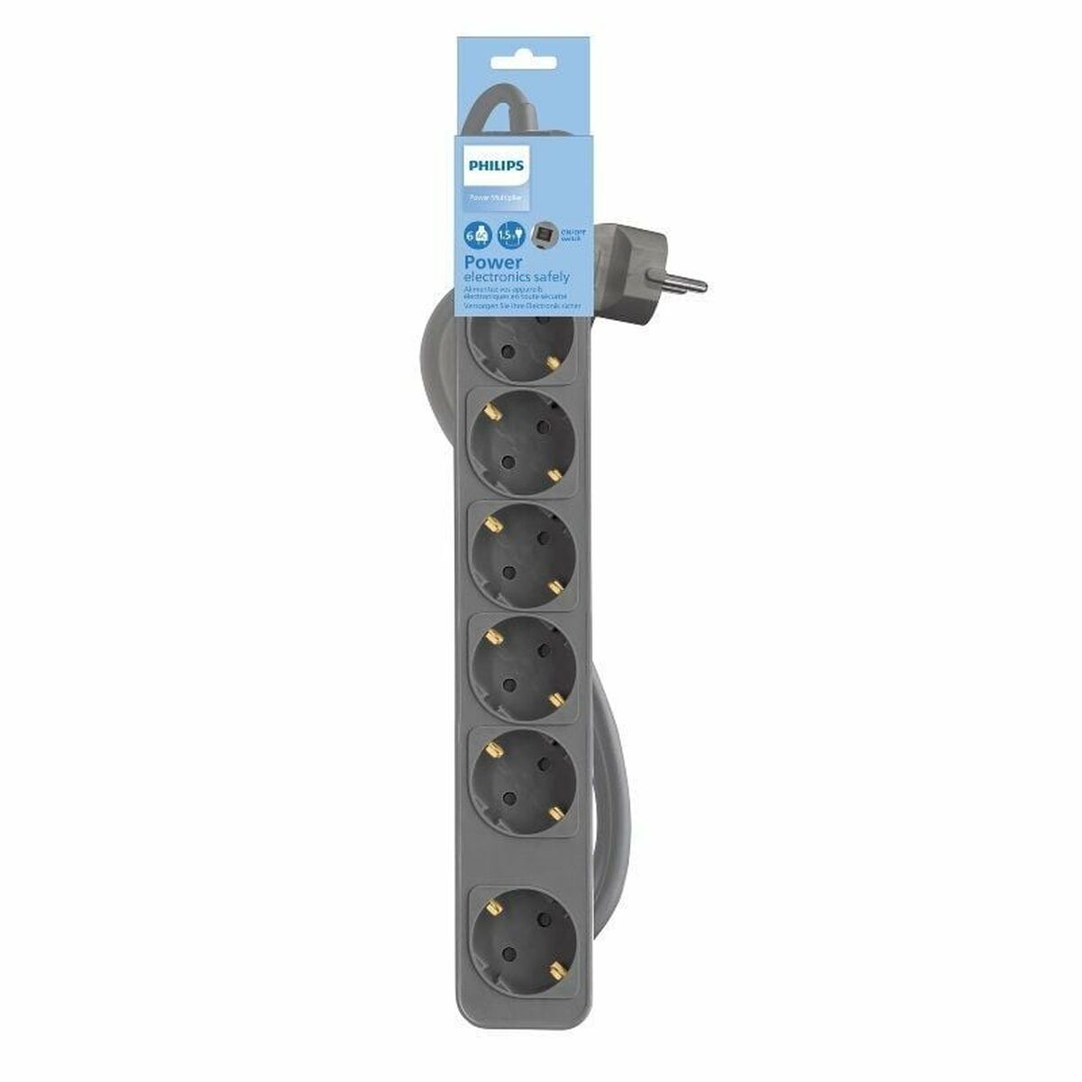 Skydd mot spänningstoppar Philips CHP2164G/10 - 2