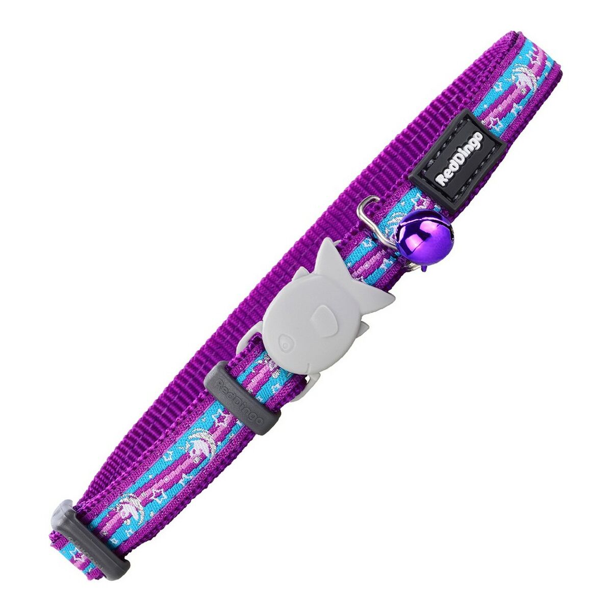 Katt krage Red Dingo Style Purpur 20-32 cm Enhörning - 3