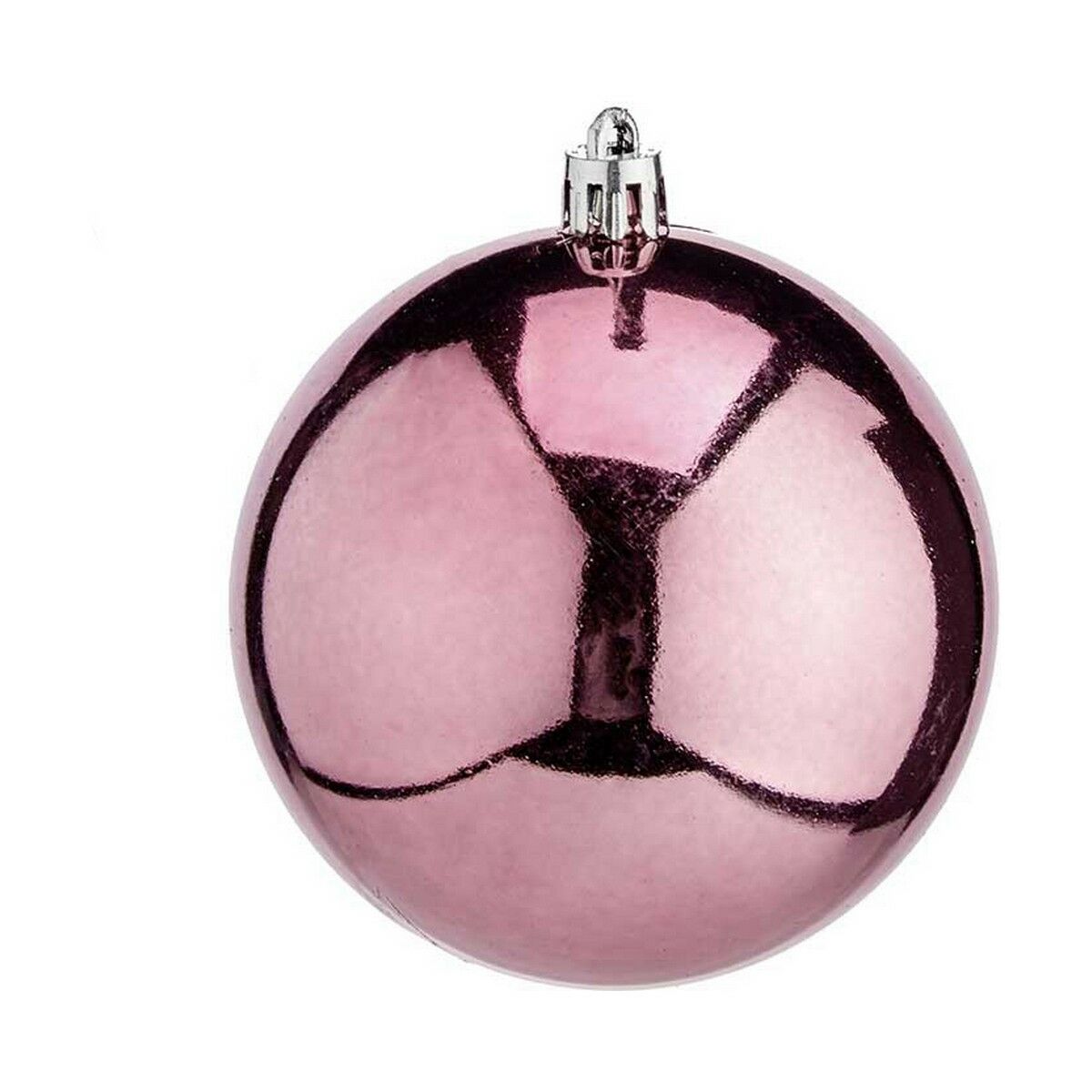 Uppsättning av julkulor Krist+ Rosa Plast (24 antal) - 7