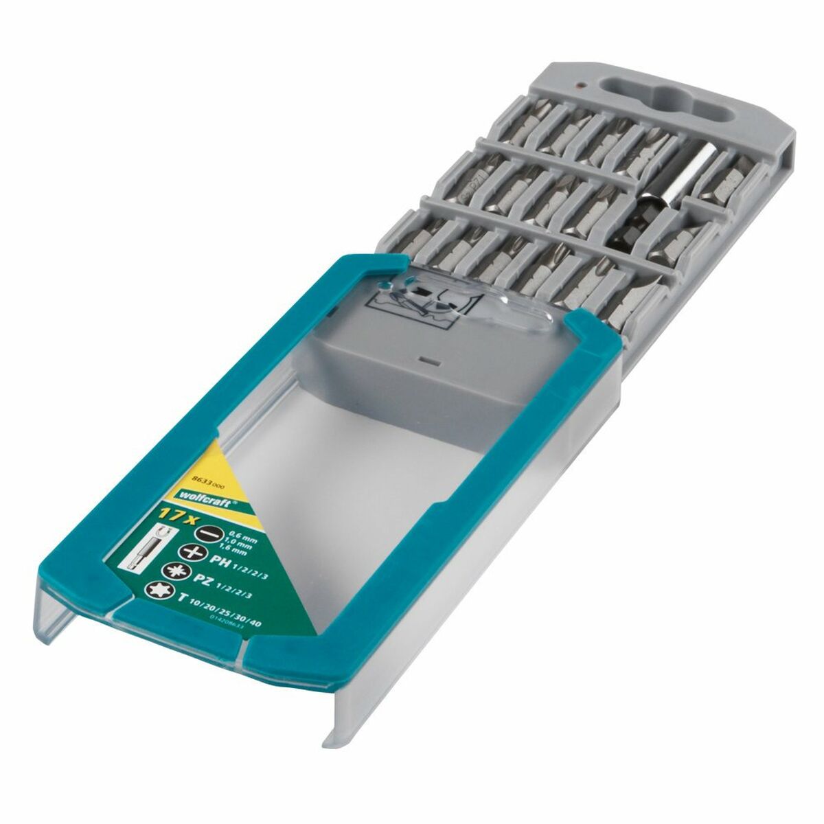 Bitssats Wolfcraft 8633000 Skruvmejsel - 7