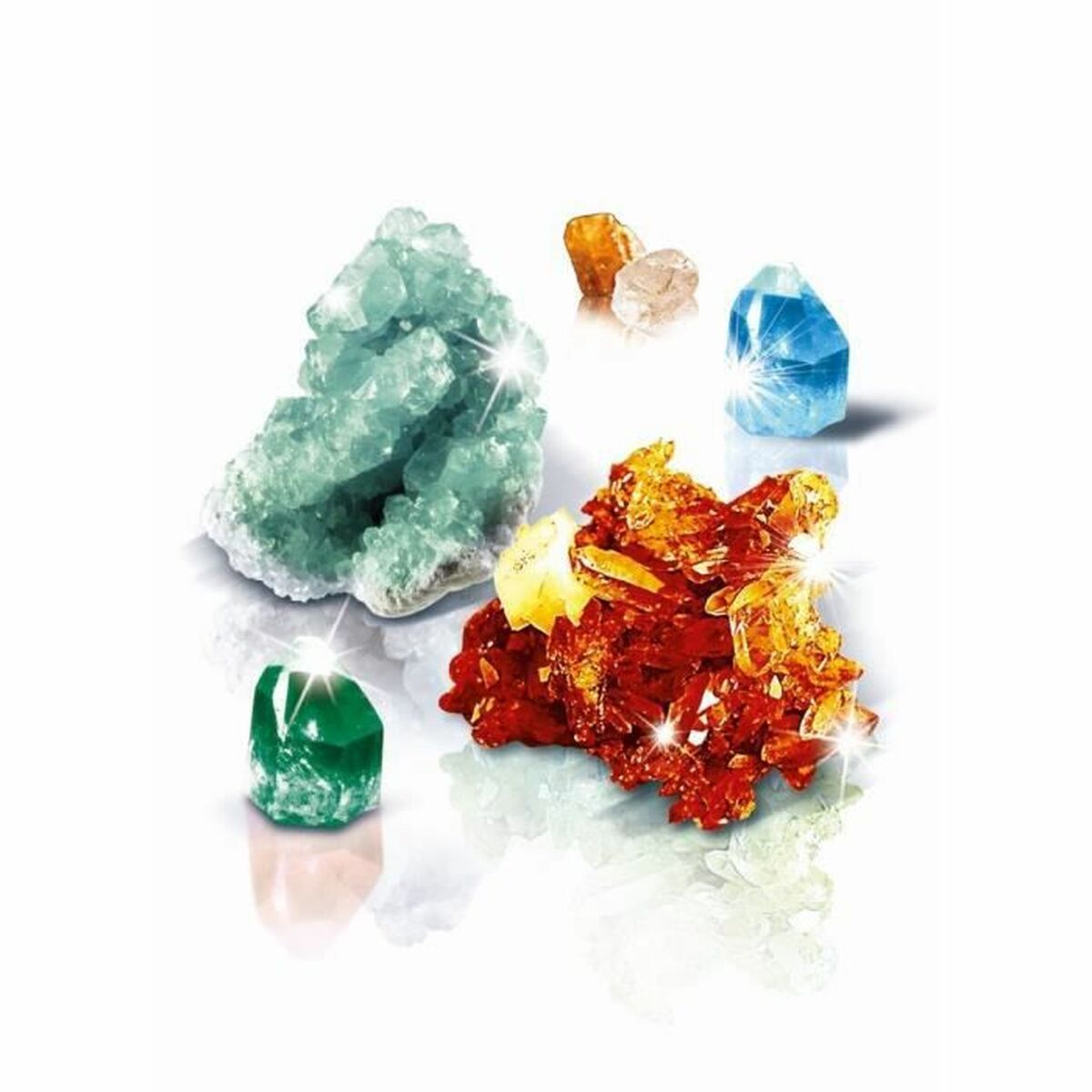 Vetenskapsspel Clementoni Creates Crystals Fluorescerande - 6