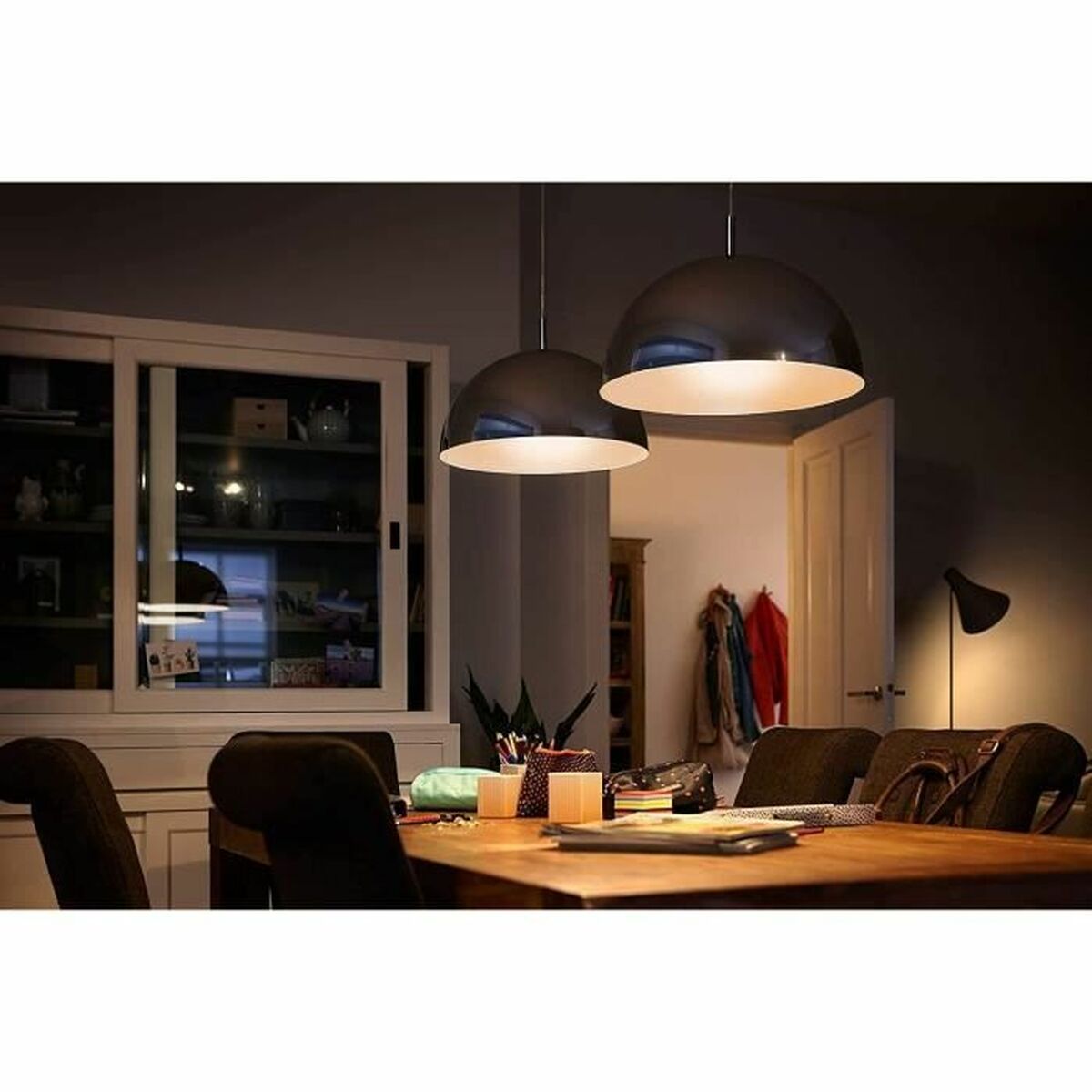 LED-lampa Philips Classic Standard 60 W Vit E E27 (2700 K) (2 antal) - 3