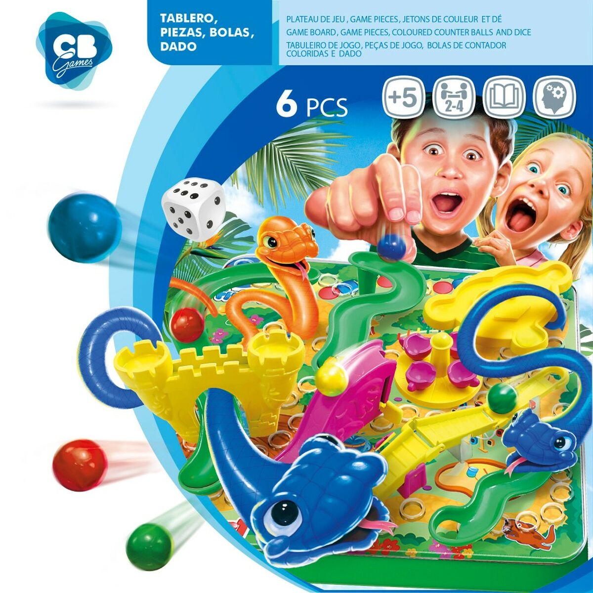 Sällskapsspel Colorbaby Trapport 3D (6 antal) - 6