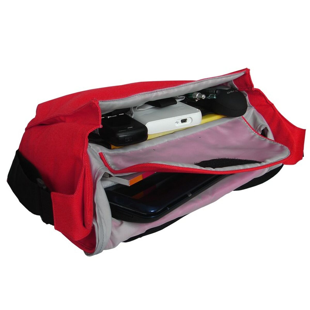 Laptopväska Addison 1301 Röd Svartvit - 7