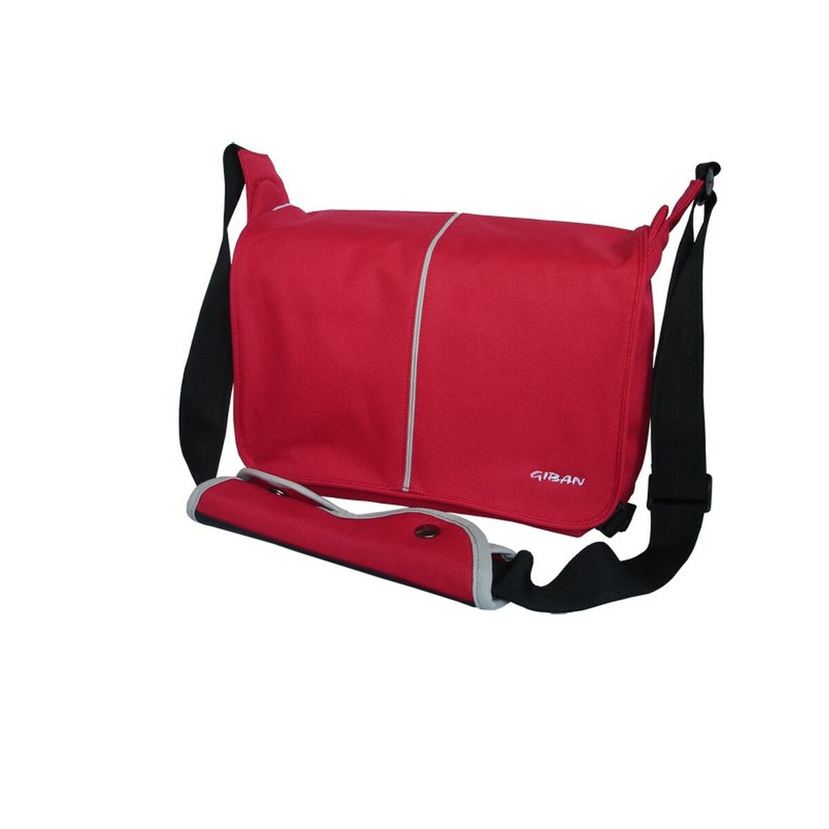 Laptopväska Addison 1301 Röd Svartvit - 5